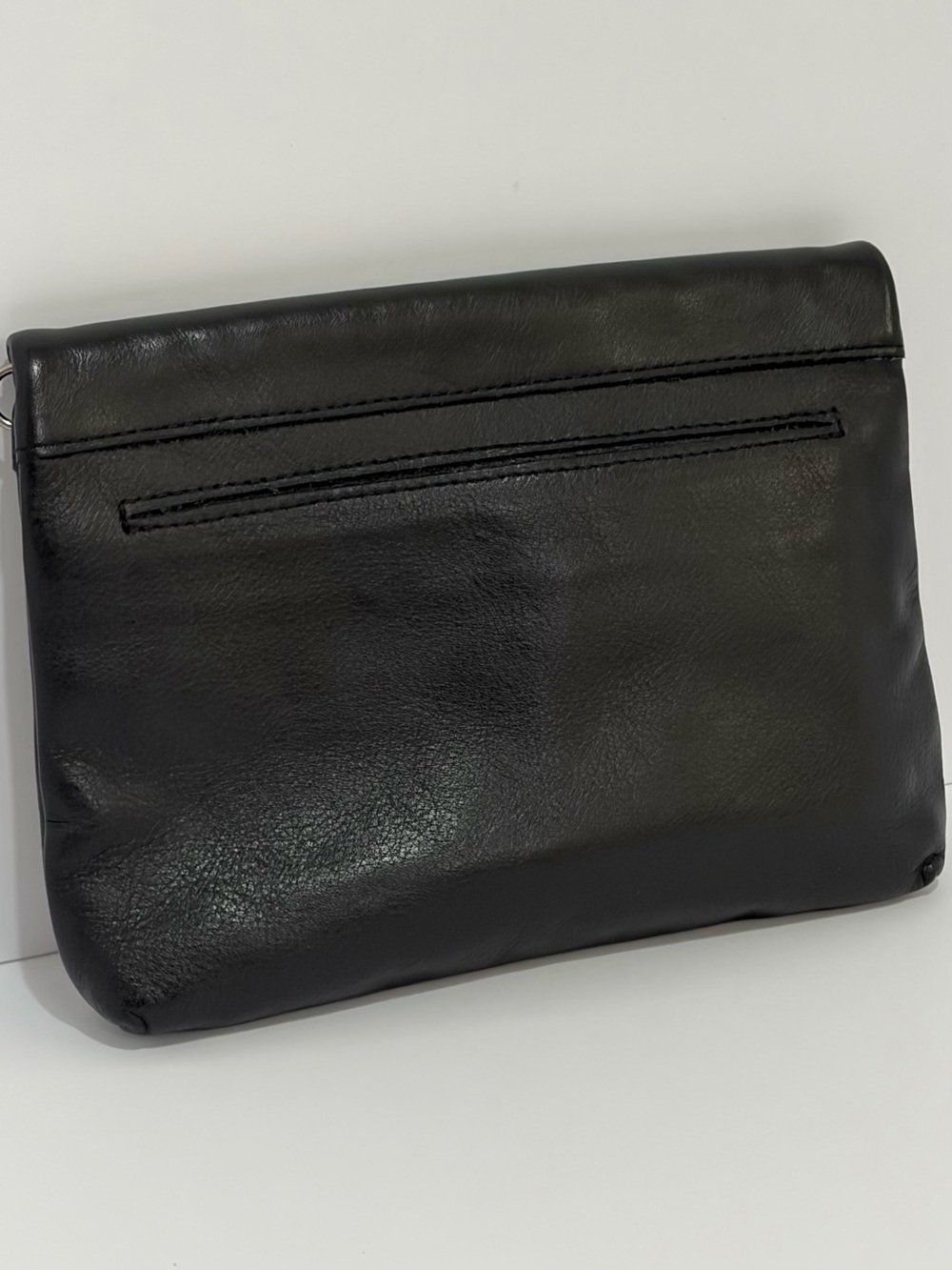 Hammitt VIP Small OG In Black Leather With Brushed Silver Hardware - Picture 5 of 16